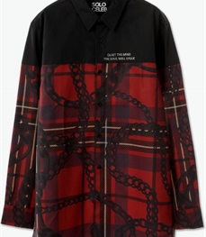 市场上装-衬衫-休闲男装衬衫