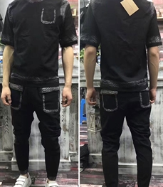 市场上装-套装-休闲男装套装