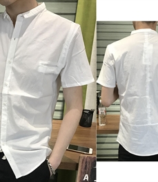 市场上装-衬衫-时尚男装衬衫