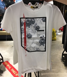 市场上装-T恤-（实拍）时尚男装t恤