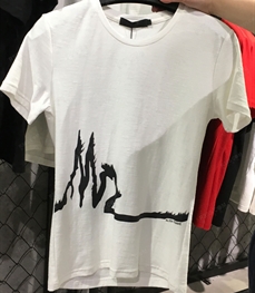 市场上装-T恤-（实拍）时尚男装t恤