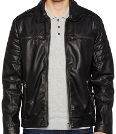 市场上装-皮衣-时尚男装皮衣