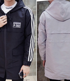 市场上装-中长外套-时尚男装中长外套