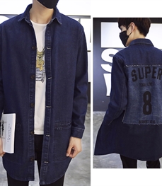 市场上装-中长外套-时尚男装中长外套