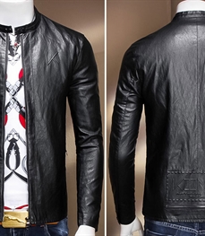 市场上装-皮衣-时尚男装皮衣