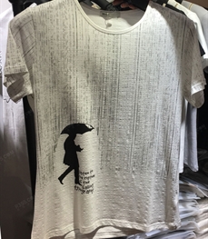 市场上装-T恤-（实拍）时尚男装t恤