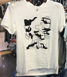 市场上装-T恤-（实拍）时尚男装t恤