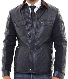 市场上装-皮衣-时尚商务皮衣