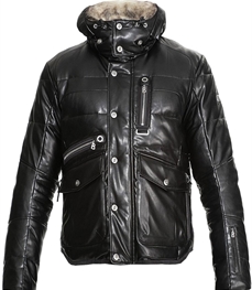 市场上装-皮衣-时尚商务皮衣