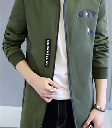 市场上装-中长外套-时尚男装中长外套