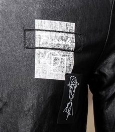 市场上装-皮衣-时尚男装皮衣