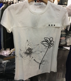 市场上装-T恤-（实拍）时尚男装t恤