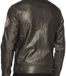 市场上装-皮衣-时尚男装皮衣