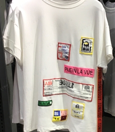 市场上装-T恤-（实拍）时尚男装t恤