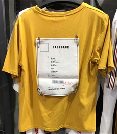 市场上装-T恤-（实拍）时尚男装t恤