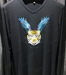 市场上装-T恤-（实拍）时尚男装t恤