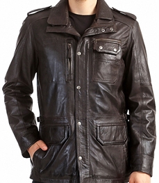 市场上装-皮衣-休闲商务皮衣