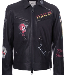 市场上装-皮衣-休闲男装皮衣