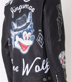 市场上装-皮衣-休闲男装皮衣