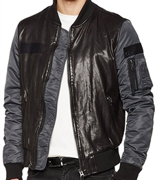 市场上装-皮衣-时尚男装皮衣