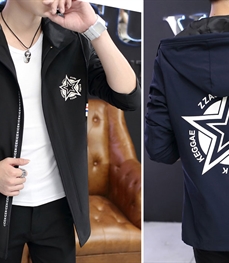 市场上装-中长外套-时尚男装中长外套