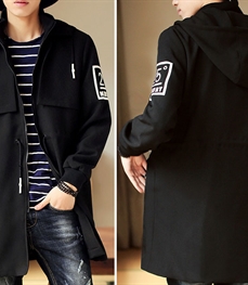 市场上装-中长外套-时尚男装中长外套