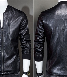 市场上装-皮衣-时尚男装皮衣