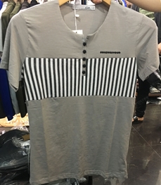 市场上装-T恤-（实拍）时尚男装t恤