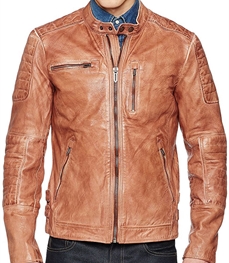 市场上装-皮衣-时尚男装皮衣