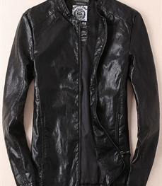 市场上装-皮衣-时尚男装皮衣