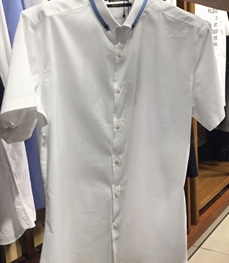 市场上装-衬衫-（实拍）休闲男装衬衫