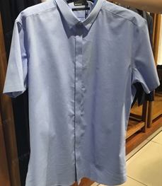 市场上装-衬衫-（实拍）休闲男装衬衫