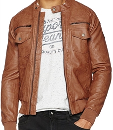 市场上装-皮衣-时尚男装皮衣