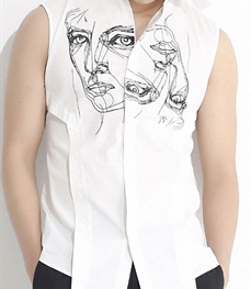 市场上装-衬衫-时尚男装衬衫