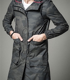 市场上装-中长外套-时尚男装中长外套