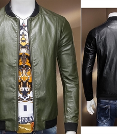 市场上装-皮衣-时尚男装皮衣