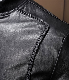 市场上装-皮衣-时尚男装皮衣