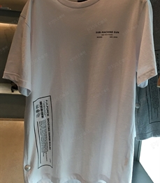 市场上装-T恤-（实拍）休闲男装t恤