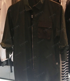 市场上装-衬衫-（实拍）休闲男装衬衫