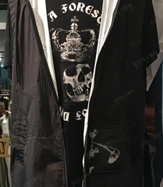 市场上装-中长外套-（实拍）休闲男装中长外套