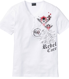 市场上装-T恤-时尚商务t恤