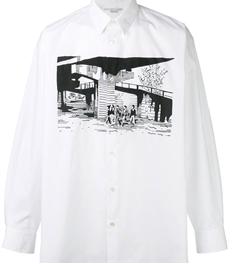 市场上装-衬衫-休闲男装衬衫