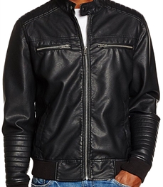 市场上装-皮衣-时尚男装皮衣