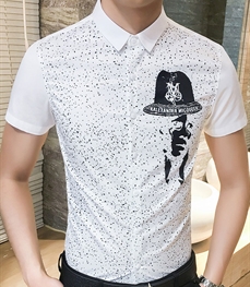 市场上装-衬衫-时尚男装衬衫