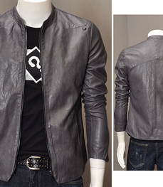 市场上装-皮衣-时尚男装皮衣