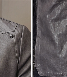 市场上装-皮衣-时尚男装皮衣