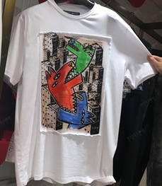 市场上装-T恤-（实拍）休闲男装t恤