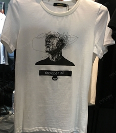 市场上装-T恤-（实拍）休闲男装t恤