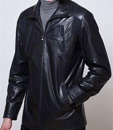 市场上装-皮衣-时尚商务皮衣