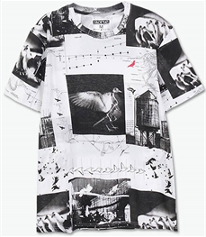 市场上装-T恤-休闲男装t恤